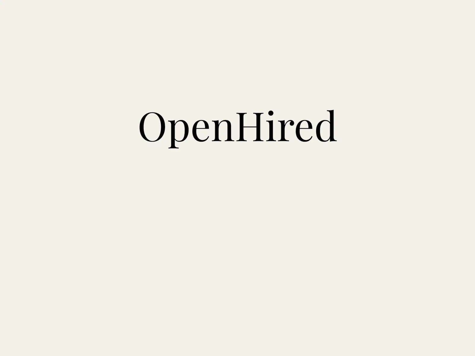 OpenHired
