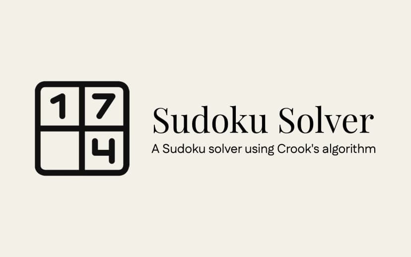 Sudoku Solver