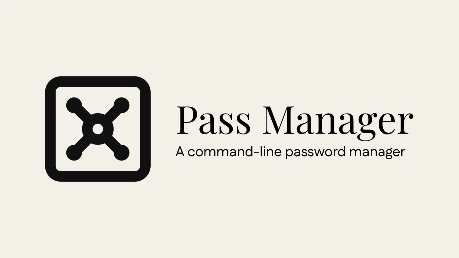 Pass Manager